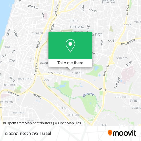 בית הכנסת הרמב ם map