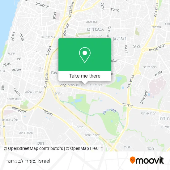 Карта צעירי לב גרונר