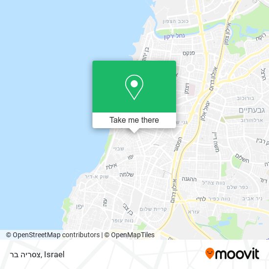 צסריה בר map