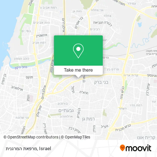 Карта מרפאת המרגנית