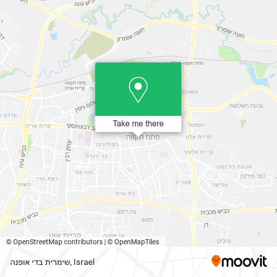 שימרית בדי אופנה map