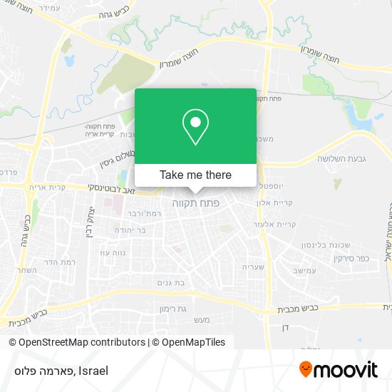פארמה פלוס map
