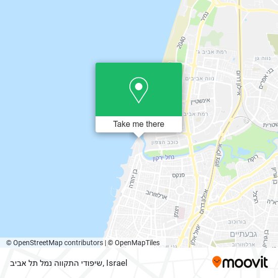 שיפודי התקווה נמל תל אביב map