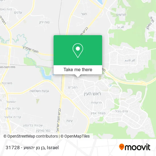 31728 - בן נון יהושע map