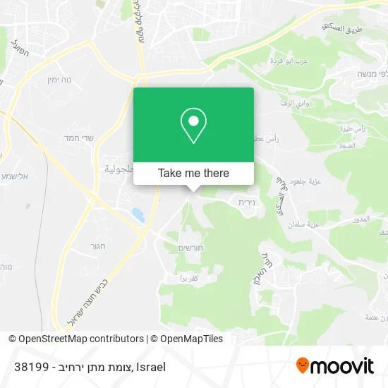 Карта 38199 - צומת מתן ירחיב