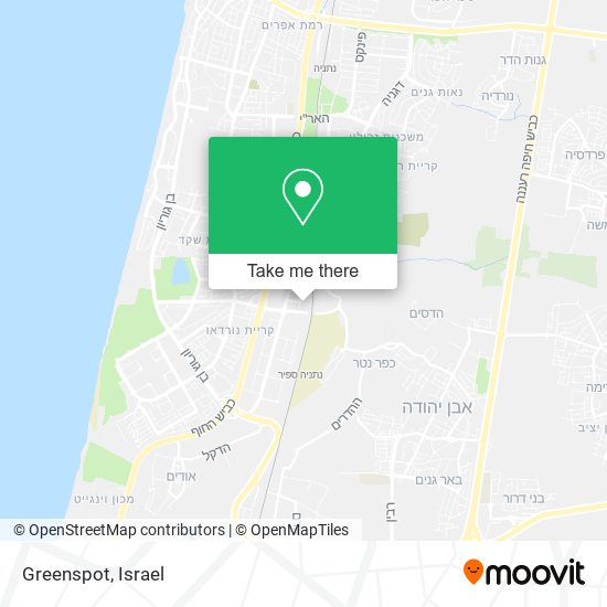 Greenspot map