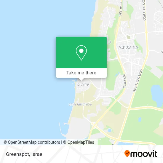 Greenspot map