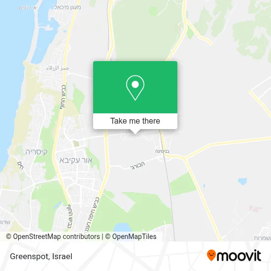 Greenspot map