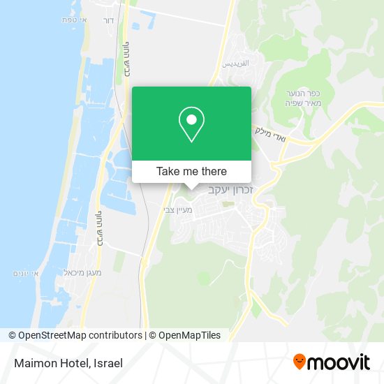 Карта Maimon Hotel