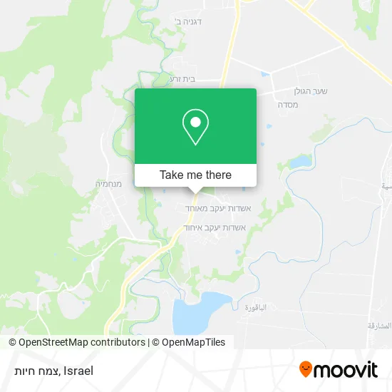 Карта צמח חיות