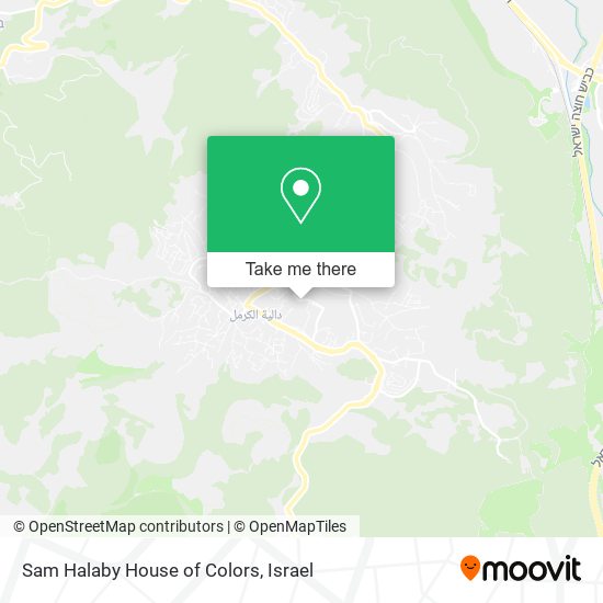 Sam Halaby House of Colors map