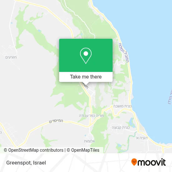 Greenspot map