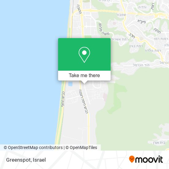 Greenspot map