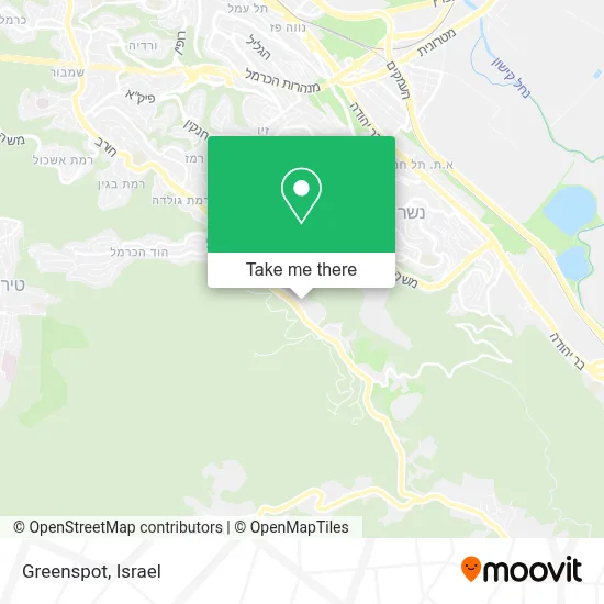Greenspot map