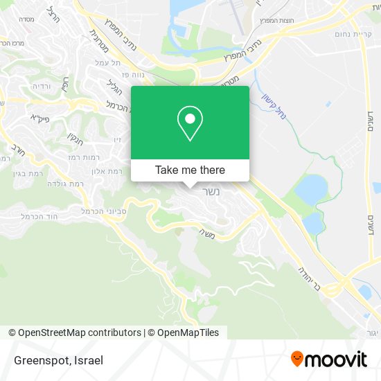 Greenspot map