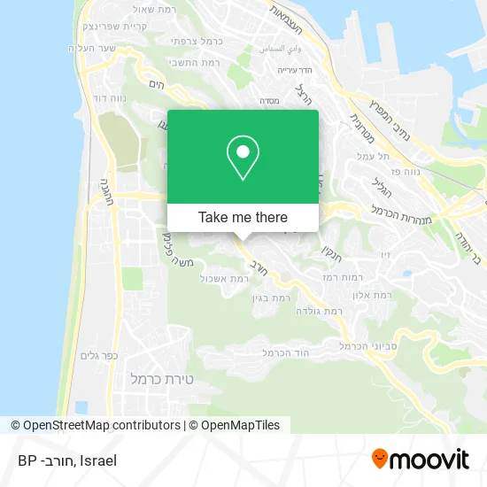 Карта BP -חורב