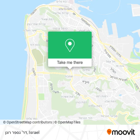 Карта דר' גספר רונן