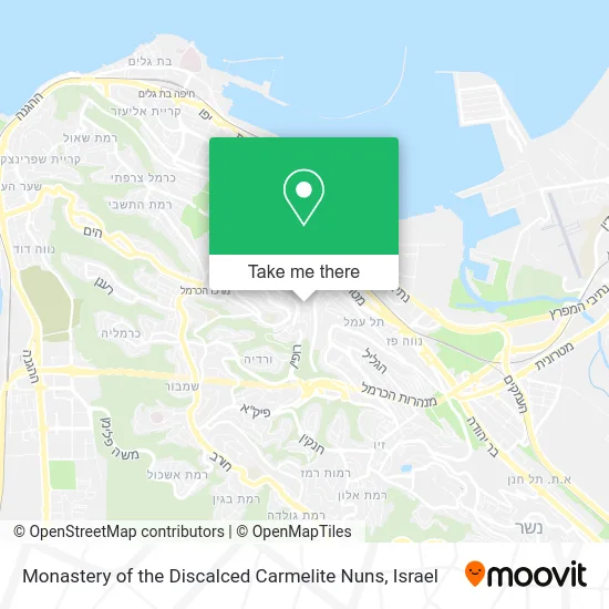 Monastery of the Discalced Carmelite Nuns map