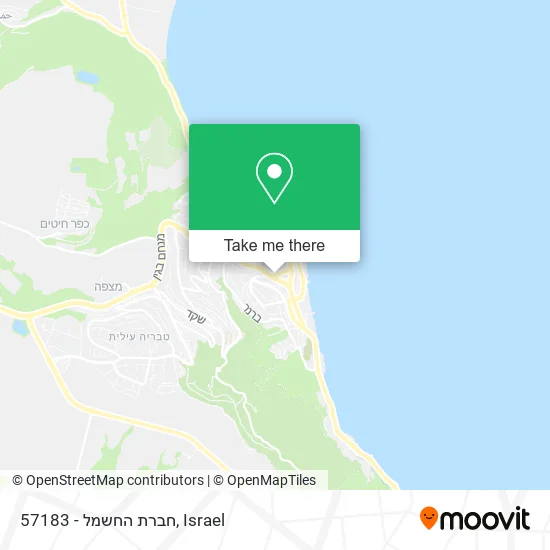 Карта 57183 - חברת החשמל