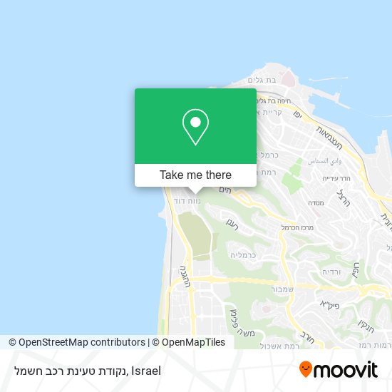 נקודת טעינת רכב חשמל map