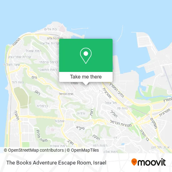 Карта The Books Adventure Escape Room