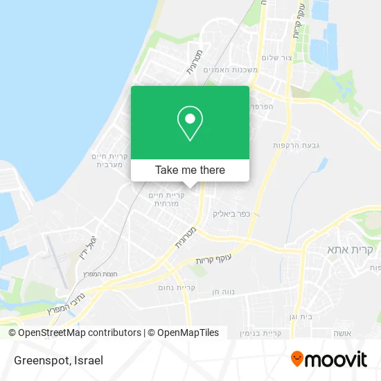 Greenspot map