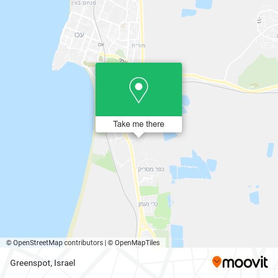 Greenspot map