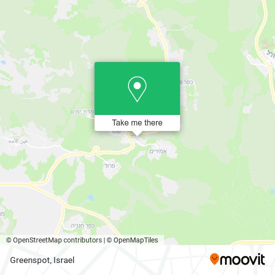 Greenspot map