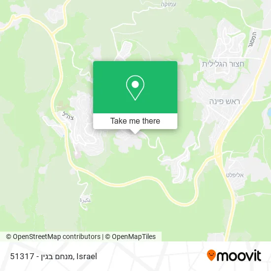 51317 - מנחם בגין map
