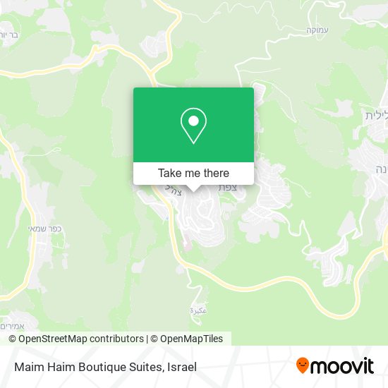 Maim Haim Boutique Suites map