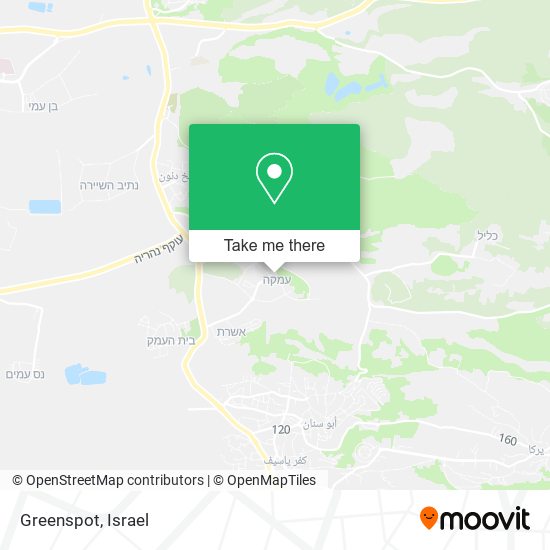 Greenspot map