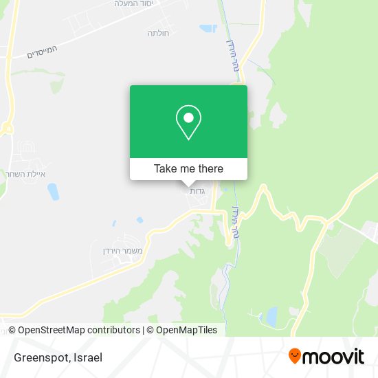 Greenspot map