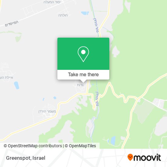 Greenspot map