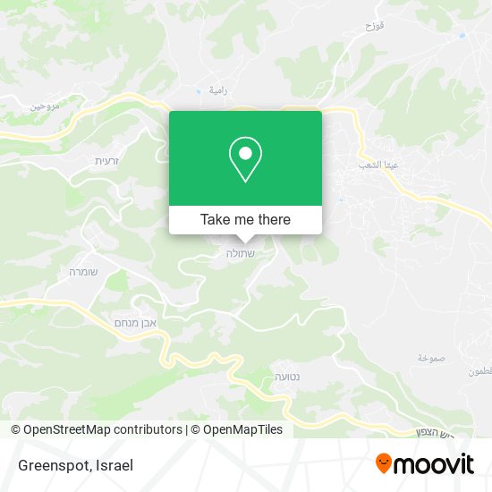 Greenspot map