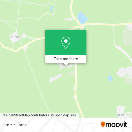 Карта יקב תל