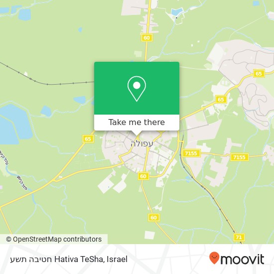 חטיבה תשע Hativa TeSha map