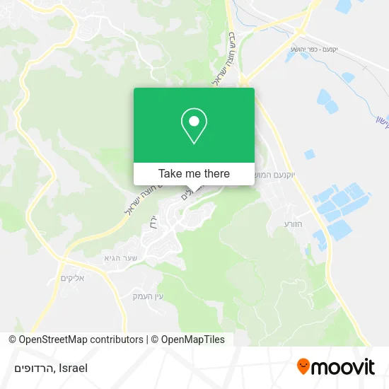 Карта הרדופים