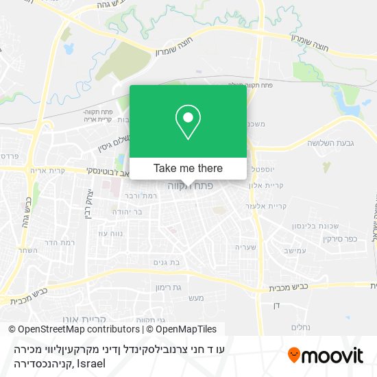 עו ד חני צרנובילסקינדל ןדיני מקרקעיןליווי מכירה קניהנכסדירה map