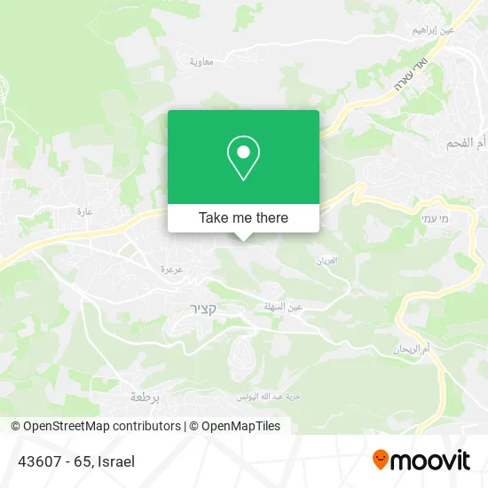 Карта 43607 - 65