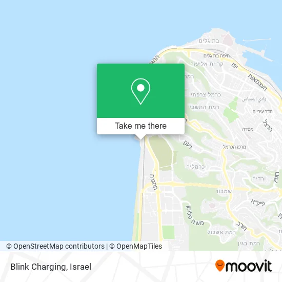 Карта Blink Charging