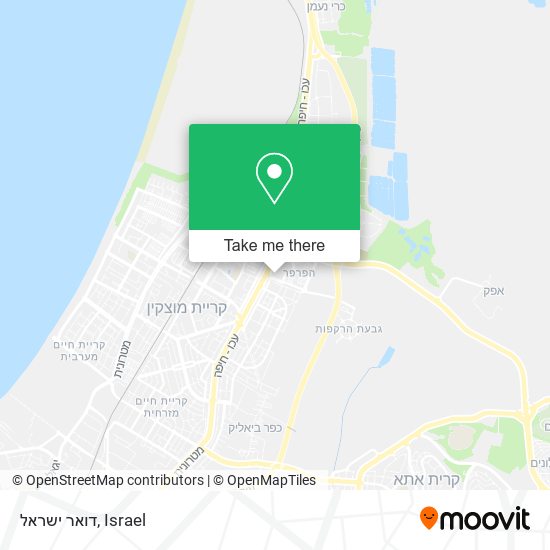 דואר ישראל map