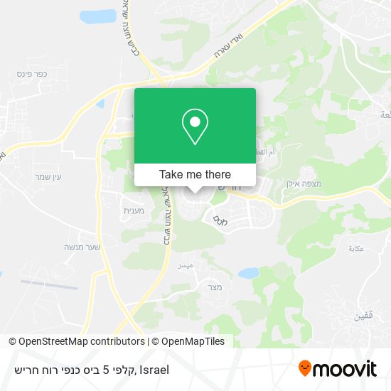 קלפי 5 ביס כנפי רוח חריש map