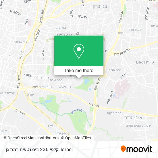 Карта קלפי 236 ביס נטעים רמת גן