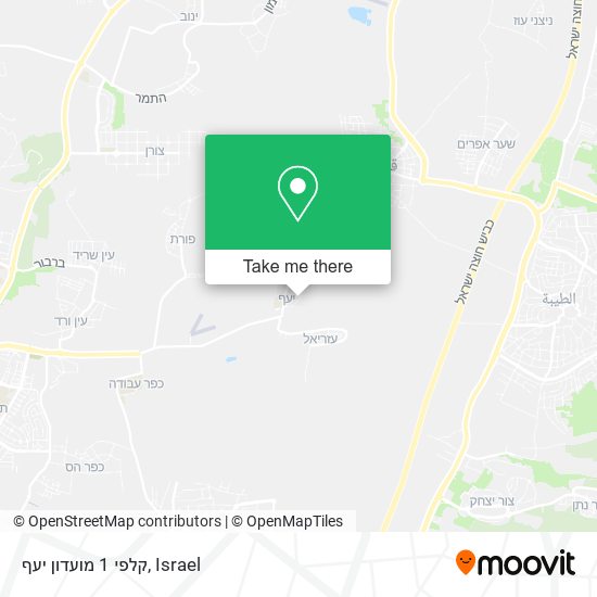 קלפי 1 מועדון יעף map