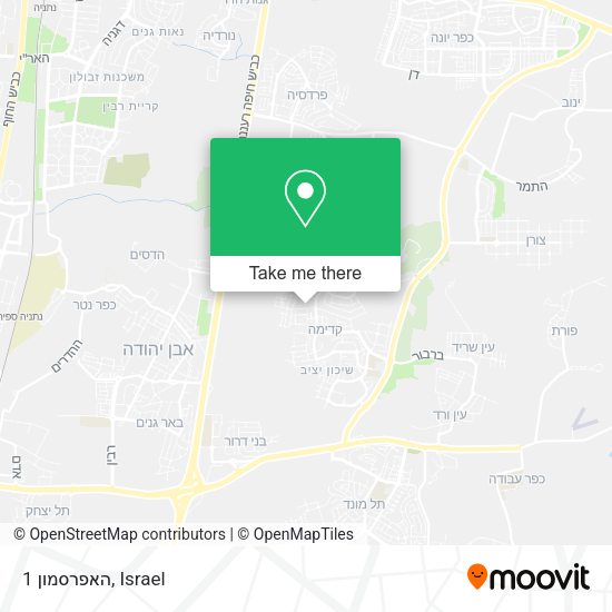 Карта האפרסמון 1
