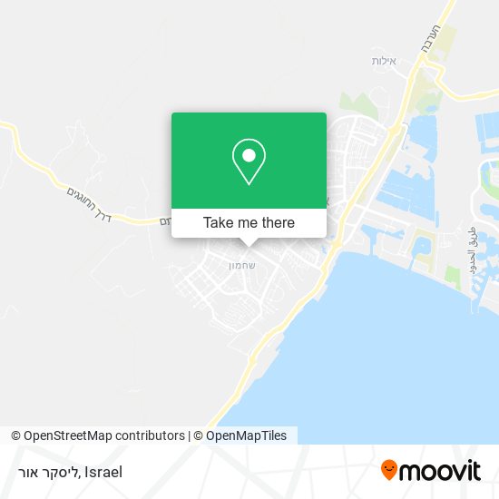 ליסקר אור map