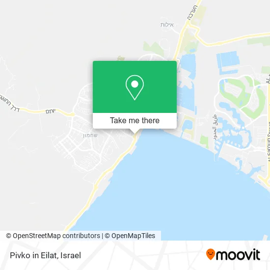 Карта Pivko in Eilat