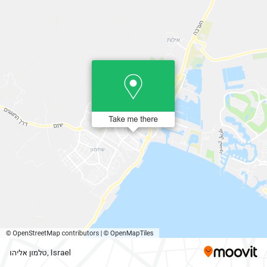 טלמון אליהו map