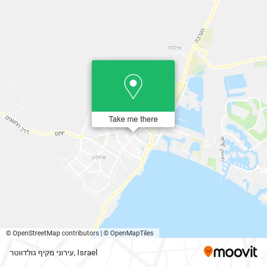 Карта עירוני מקיף גולדווטר