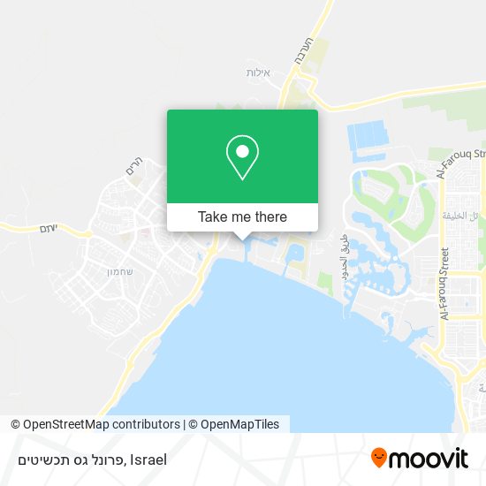 פרונל גס תכשיטים map